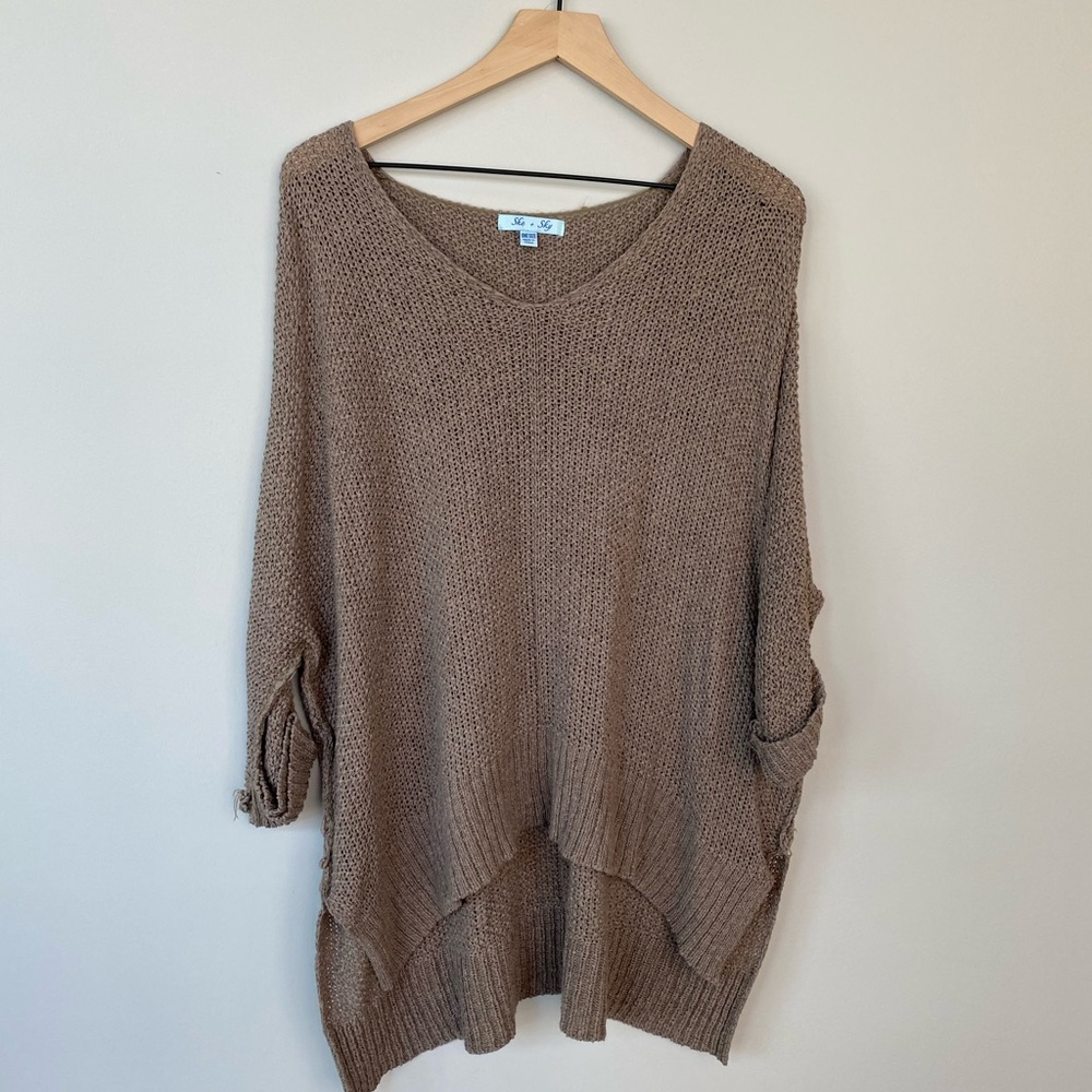 She & Sky Sweater